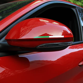 Нанесете на Alfa Romeo Giulia модифицирана стикер за декорация на тялото, стикер за декориране на огледала за обратно виждане Stelvio