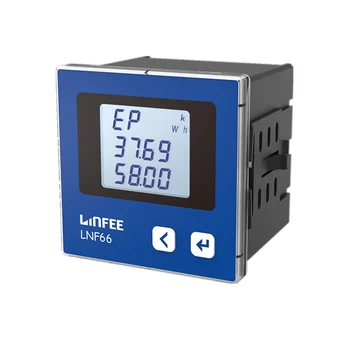 Интелигентен електромер LNF66, електрически измервания, брояч на енергия modbus