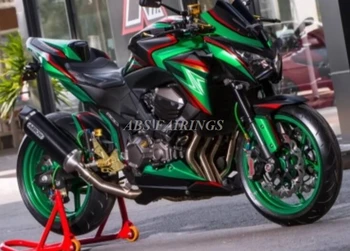 Нов комплект обтекателей за мотоциклети ABS, годни за KAWASAKI Z800 2013 2014 2015 2016 13 14 15 16, Комплект тяло на поръчка, червено, зелено