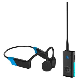 Слушалки за тренировка по плуване на Ухото на куката Безжична Bluetooth слушалка Слушалки, FM-предавател, Приемник слушалки костна проводимост