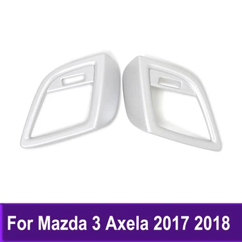 Автомобилни Аксесоари Стикер За Mazda 3 M3 Axela 2017 2018 Вътрешна Предна Странична Тампон Върху Отдушник На Изхода На Климатика