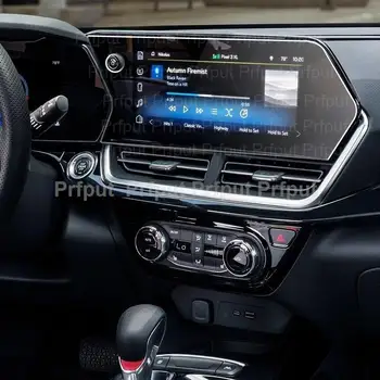 Защитно фолио от закалено стъкло за Chevrolet Trax 2024, 11-инчов автомобилен информационно-развлекателен радио, GPS-навигация протектор