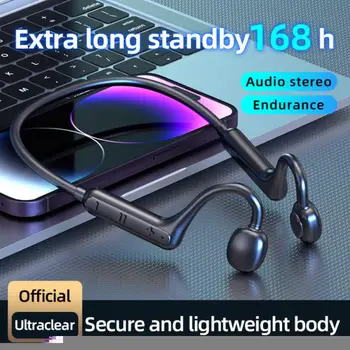 Слушалки с костна проводимост KS-15 TWS Bluetooth Безжични слушалки За шофиране, Колоездене, Слушалки, Спортни слушалки за джогинг, Ухото куки