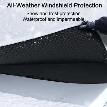 Магнитното покритие на предното стъкло за защита от лед и сняг, Защита от слънцето, Дебели козирка от замръзване, автомобилни аксесоари