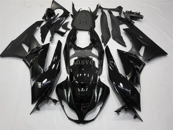 Нов Черен комплект отливки под налягане обтекателей подходящ за мотоциклети Kawasaki ZX6R ZX-6R 636 2009 2010 2011 2012