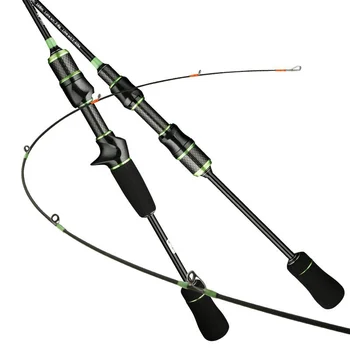 Нова Спиннинговая Сверхлегкая Карбоновая Прът UL Power Spinning Fishing Rod EVA Grip Casting Род Примамка с Тегло 2-8 г, риболов линия 1,5 м 1,68 м 1,8 м