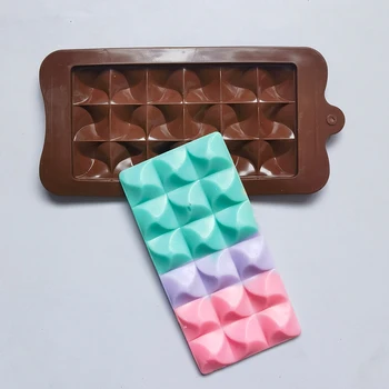 Креативна силиконова форма за печене с шоколадово-фруктозного торта, пудинг, ледена решетка, формоване силиконова форма за бонбони