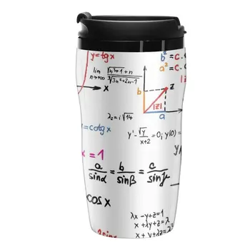Нови математически формули, цифри, Кафеена чаша за пътуване, чаши за кафе, креативна чаша за кафе