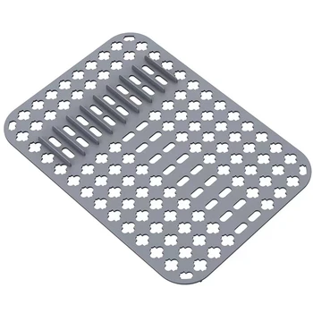 1 бр. Защита на кухненски мивки Мат Силиконова решетка, за да потъва На дъното на кухненски мивки За мивки от неръждаема стомана